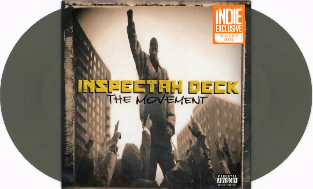 Inspectah Deck - The Movement [RSD Essential Indie Colorway Black Ice 2LP] Vinyl Record