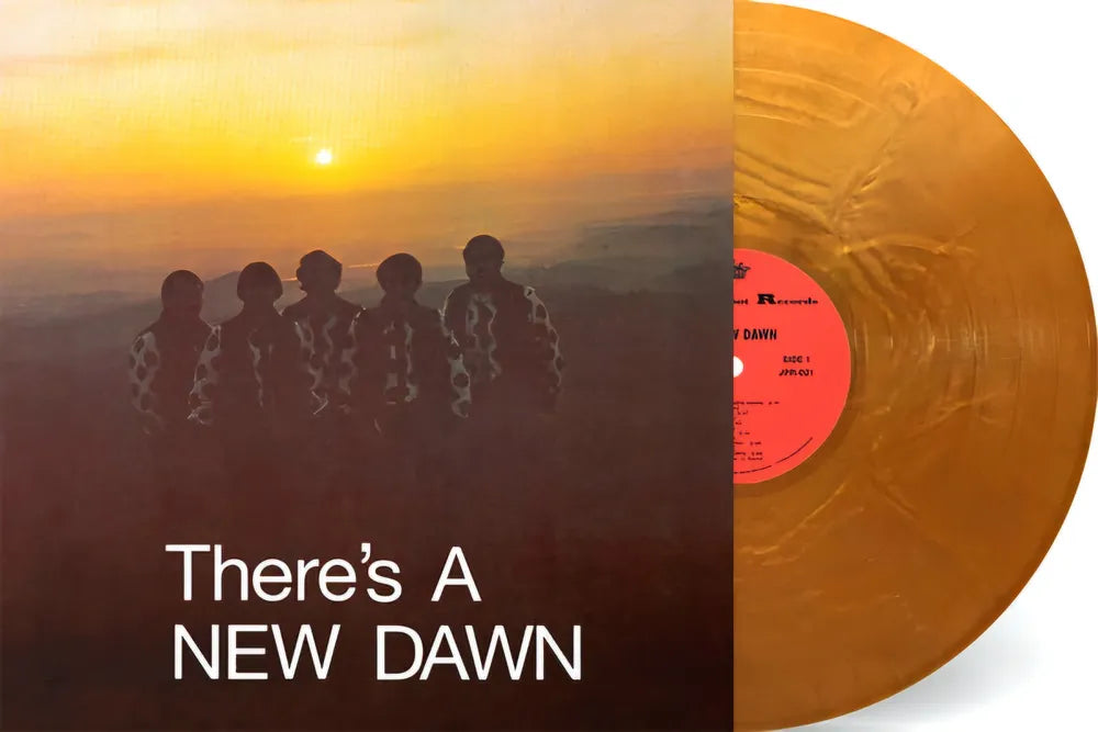 The New Dawn - There's A New Dawn [RSD Essential Indie Colorway Orange Metallic Swirl LP] Vinyl Record