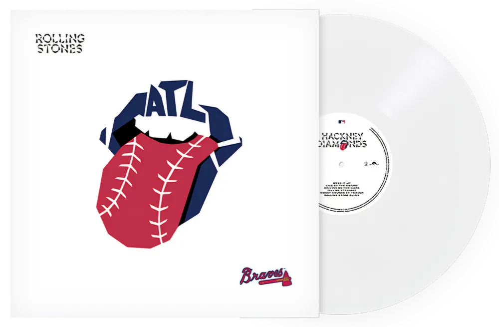 The Rolling Stones - Hackney Diamonds [Atlanta Braves LP] Vinyl Record