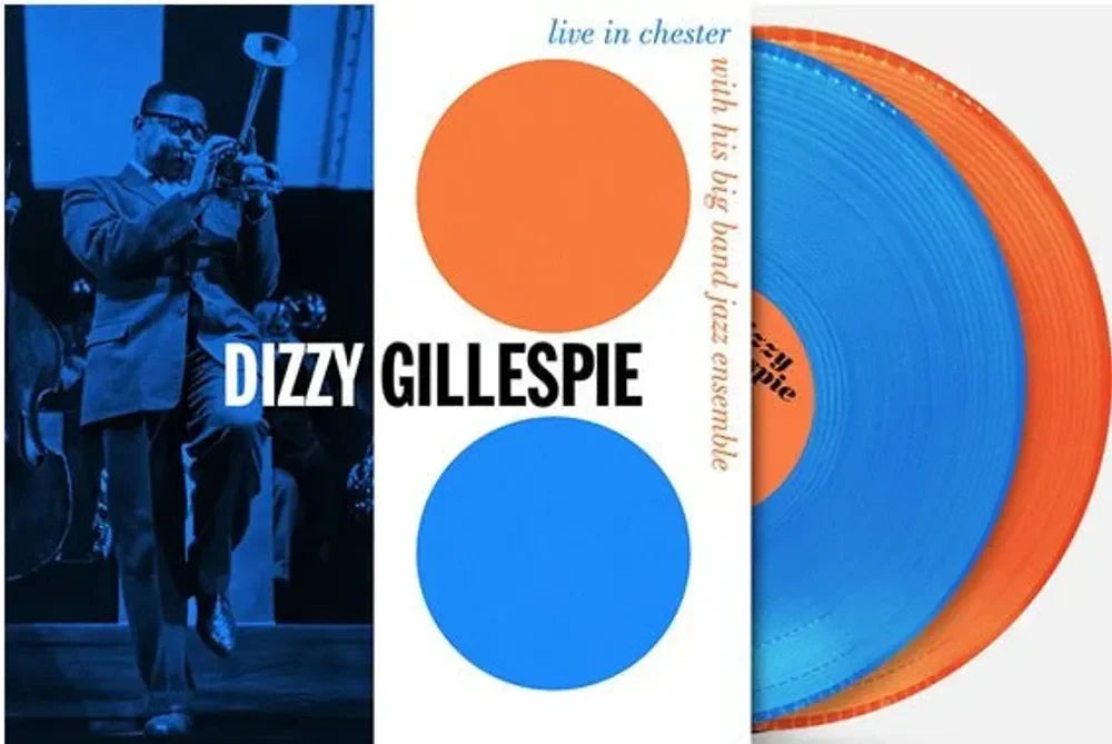 Dizzy Gillespie - Live in Chester 1957 [RSD Essential Indie Exclusive Orange & Blue 2 LP] Vinyl Record