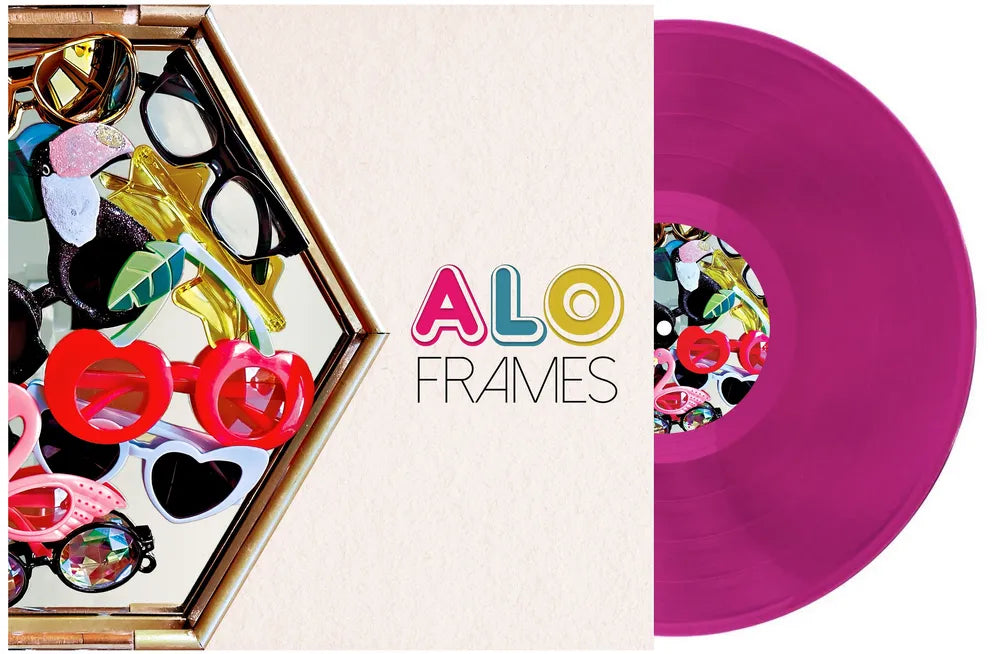 ALO - Frames [Indie Exclusive Neon Jazzberry LP] Vinyl Record