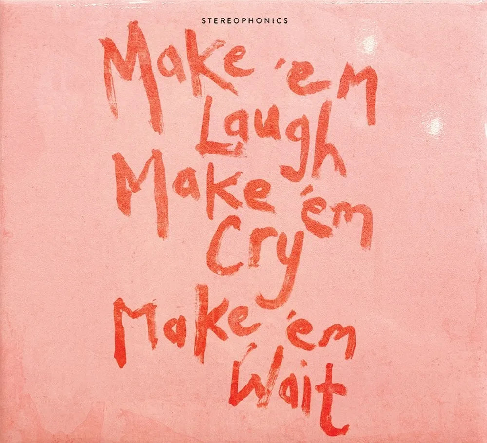 Stereophonics - Make Em Laugh Make Em Cry Make Em Wait [Indie Exclusive 180g Coke Bottle Clear LP] Vinyl Record