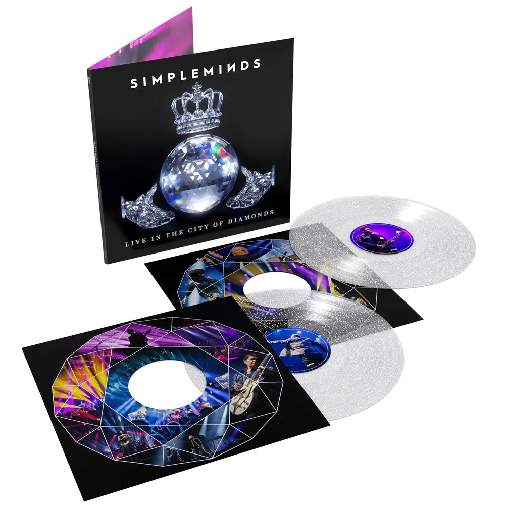 Simple Minds - Live In The City Of Diamonds [Indie Exclusive Diamond 2 LP] Vinyl Record