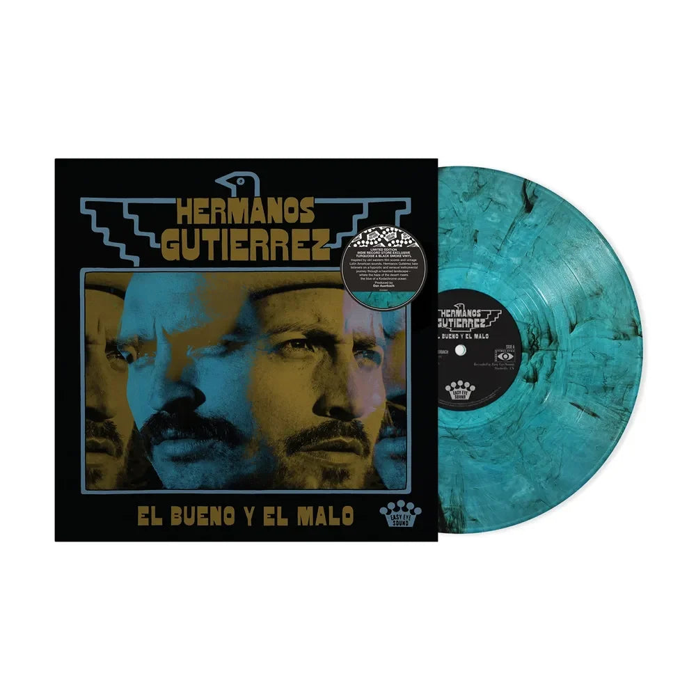 Hermanos Gutierrez - El Bueno Y El Malo [Indie Exclusive Turquoise/Black Smoke LP] Vinyl Record