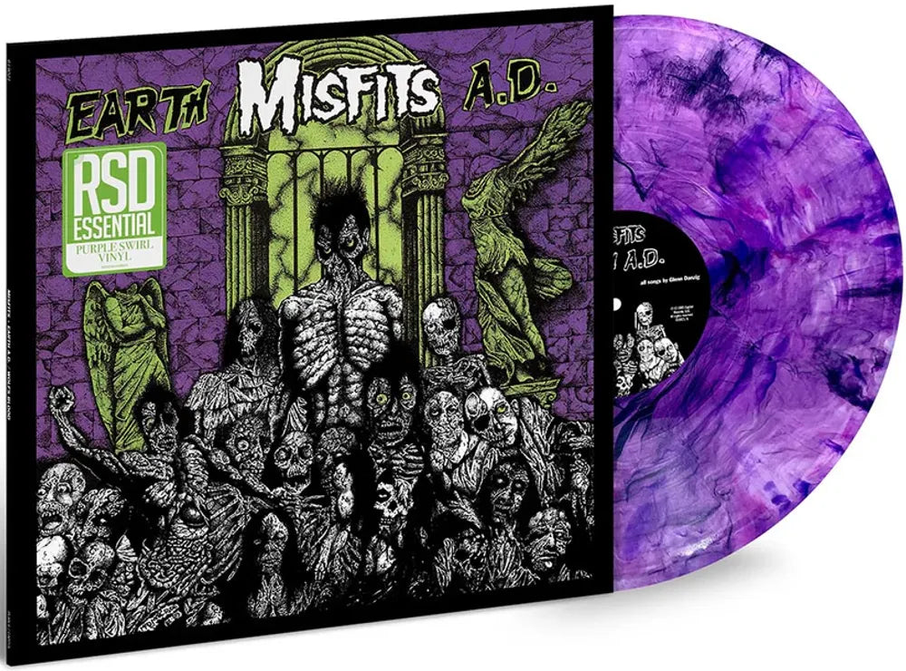 Misfits - Earth A.D. / Wolfs Blood [ RSD Essentials Purple Swirl LP] Vinyl Record