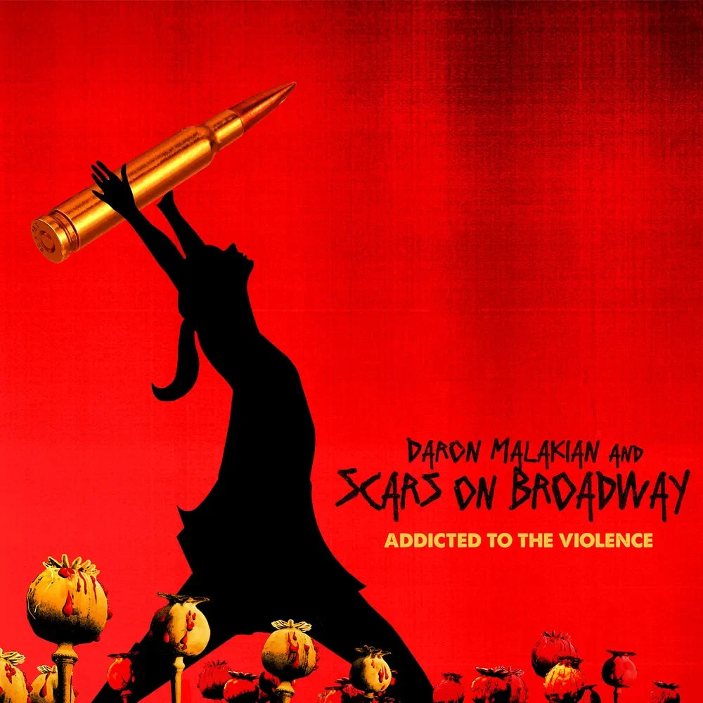 Daron Malakian and Scars On Broadway  - Addicted To Violence [Indie Exclusive Ruby Red With Gold Splatter] Vinyl Record