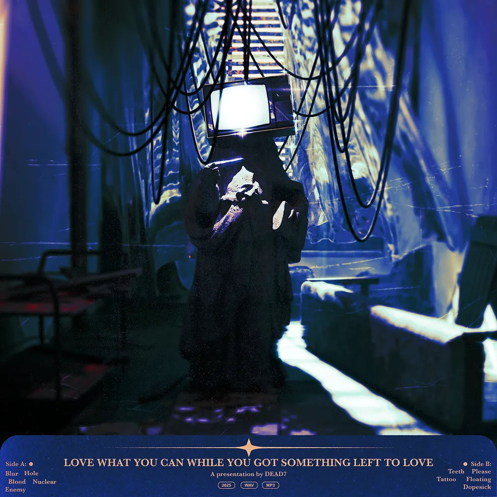 Dead7 - Love What You Can While You Got Something Left To [Orange and Black Splatter LP] Vinyl Record