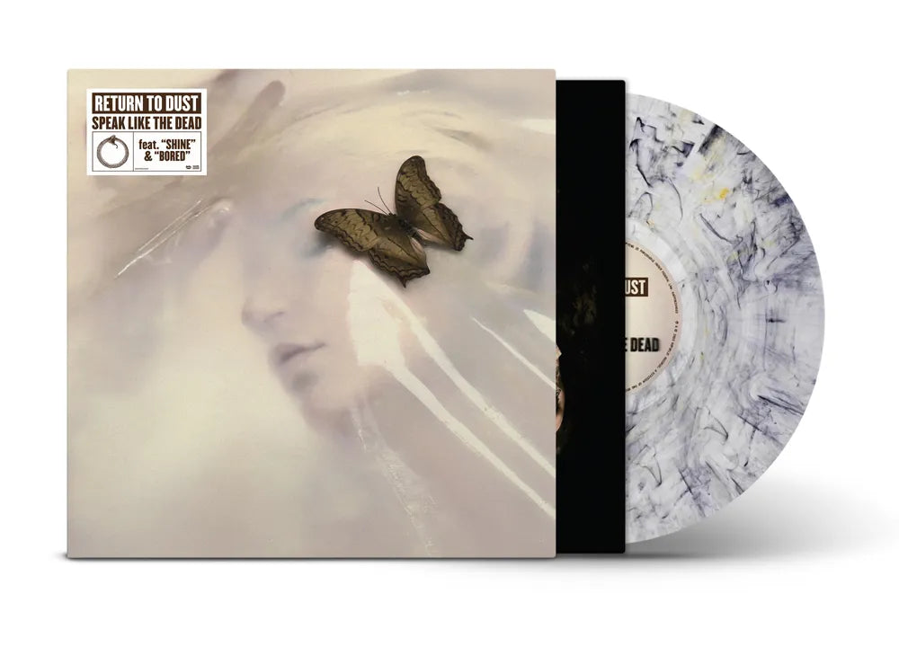 Return to Dust - Speak Like The Dead  [Transparent Black/Gold Swirl 12inch EP] Vinyl Record
