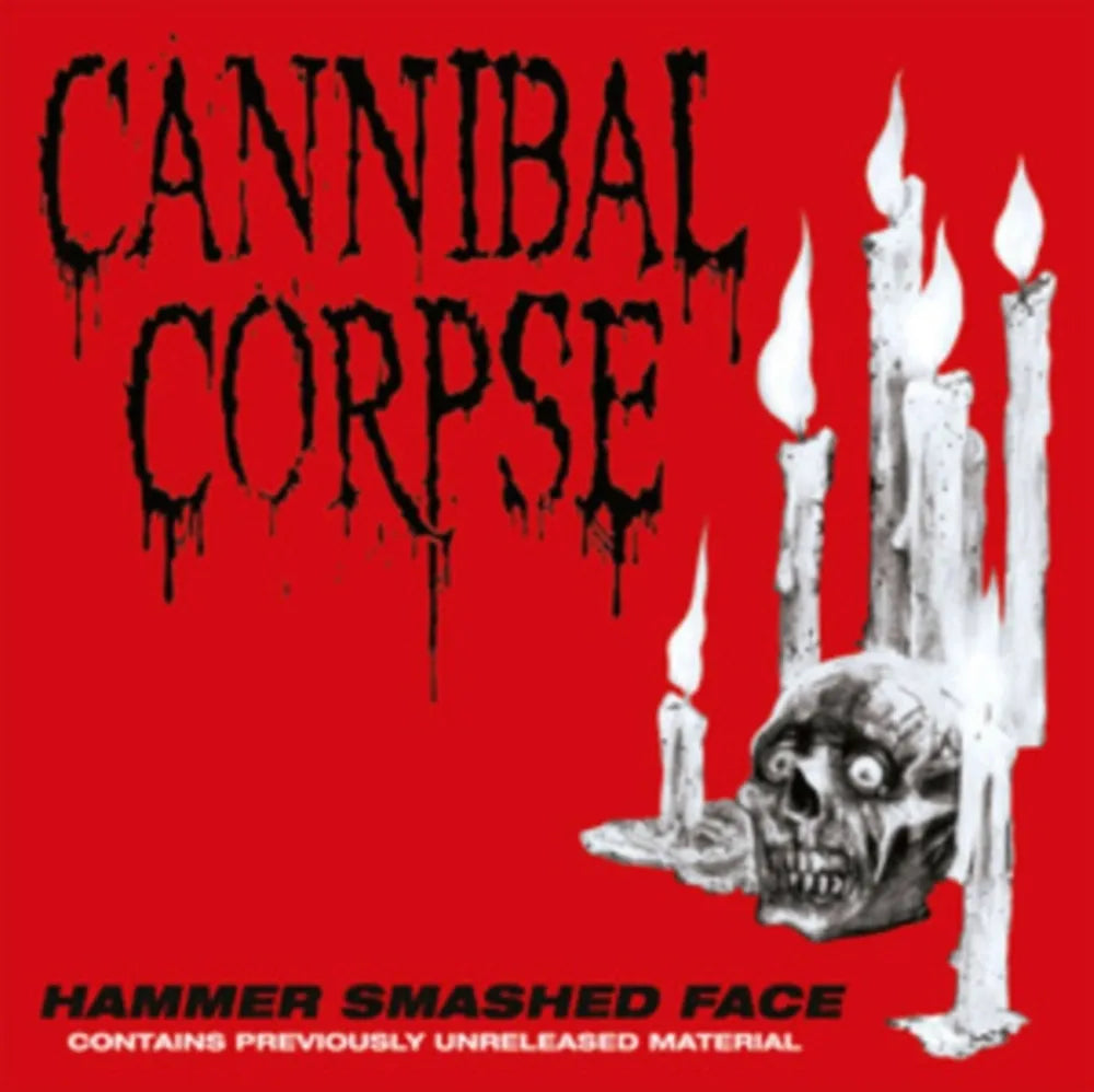 Hammer Smashed Face - Clear & Red Splatter Vinyl [LP] Vinyl Record