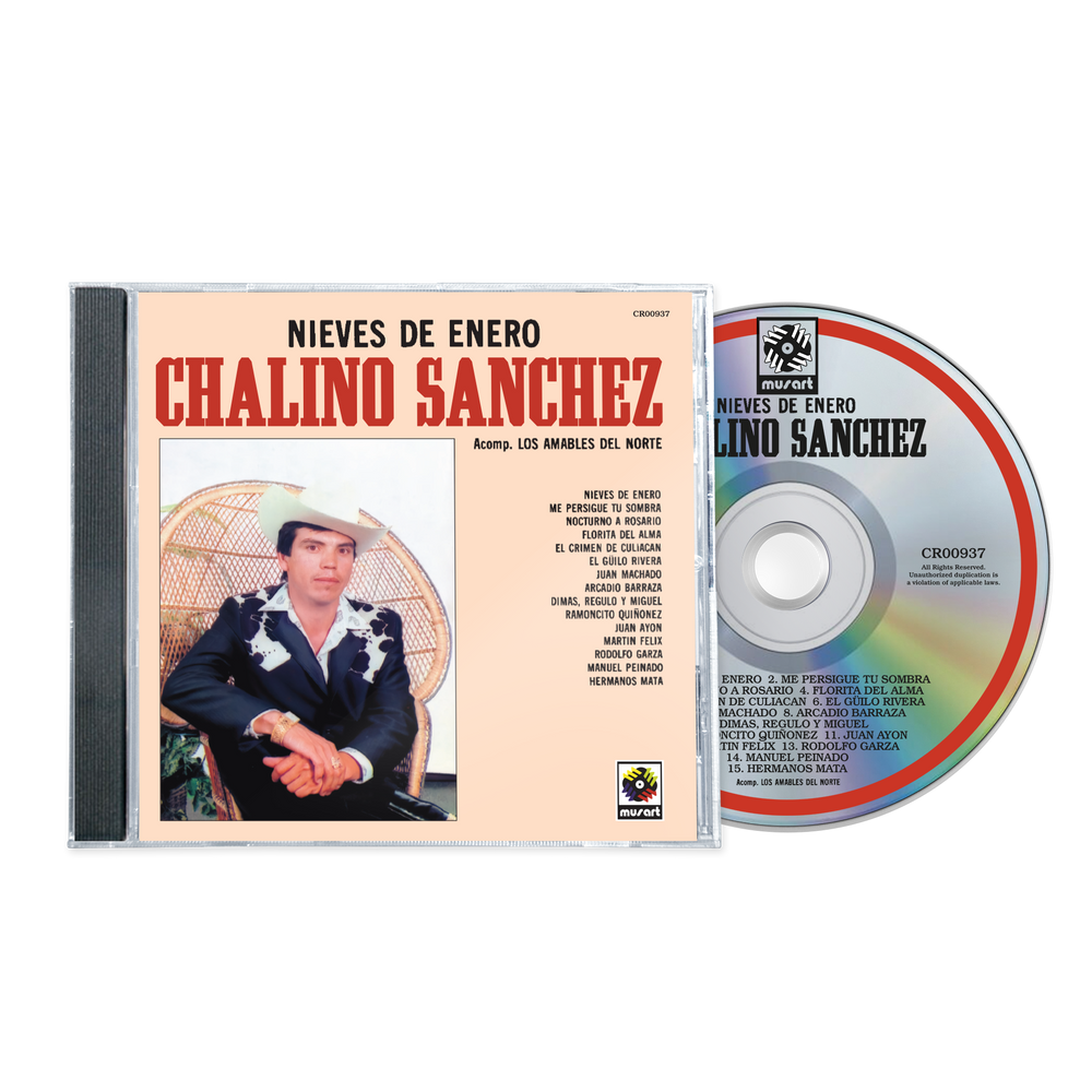 Chalino Sanchez - Nieves de Enero -  [CD] Music CD