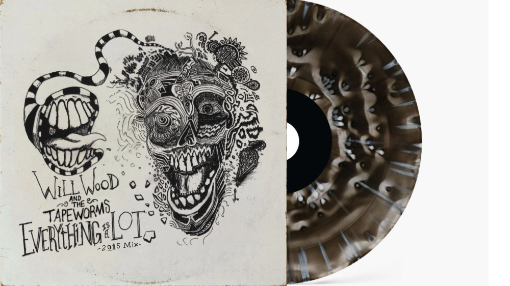 Will Wood  & The Tapeworms - Everything Is A Lot [Indie Exclusive Black Ice Splatter Vinyl] Vinyl Record