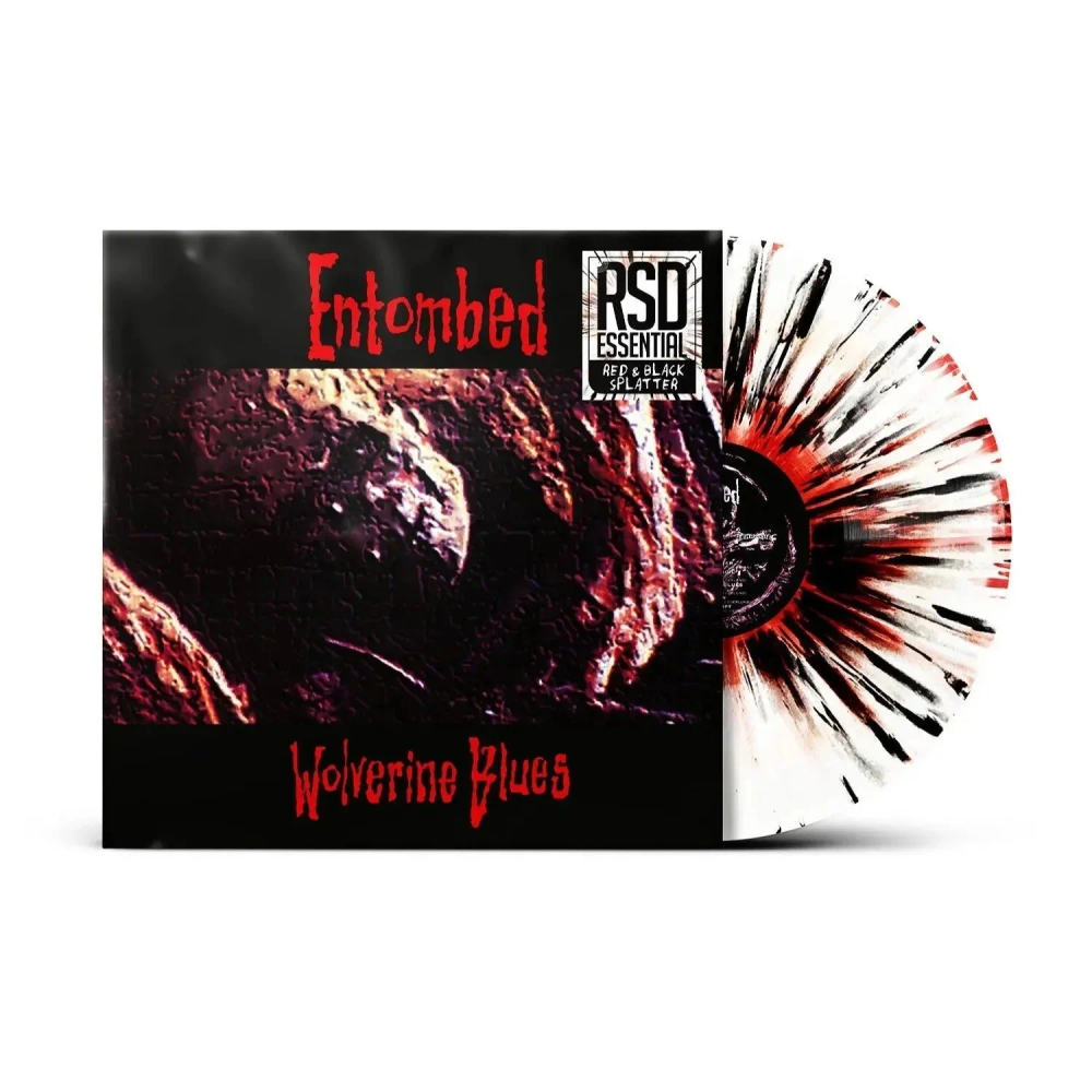 Entombed - Wolverine Blues [Indie Exclusive Black Red White] Vinyl Record