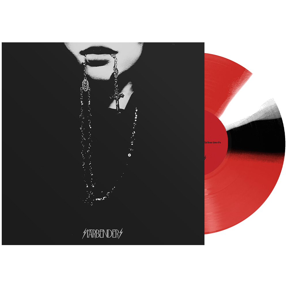 Starbenders - The Beast Goes On [Indie Exclusive Trans Red w/ Black + White Twists] Vinyl Record