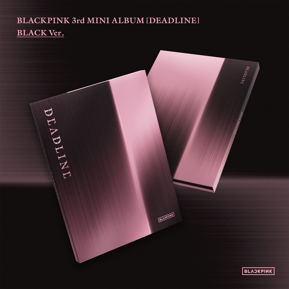 BLACKPINK 3RD MINI ALBUM - DEADLINE [BLACK VER.] Music CD