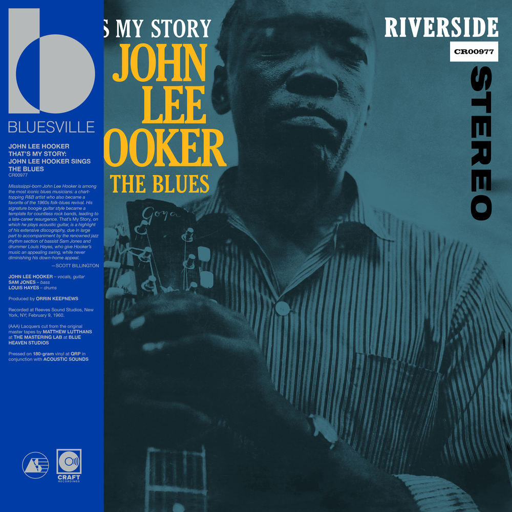 John Lee Hooker - That's My Story: John Lee Hooker Sings The Blues (Bluesville Acoustic Sounds Series) [180g Black Vinyl - paper wrapped] Vinyl Record