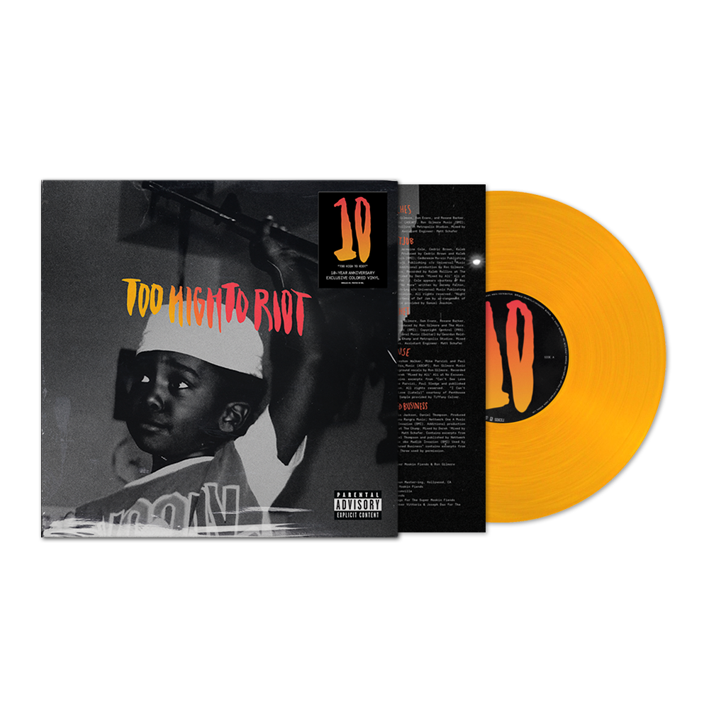 Bas - Too High To Riot (10-Year Anniversary) [Sunset Glass] Vinyl Record