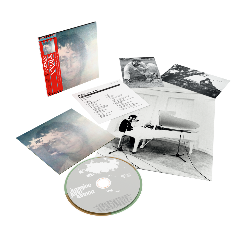 the album cover for John Lennon - Imagine (Bonus Tracks) [SHM-CD]
