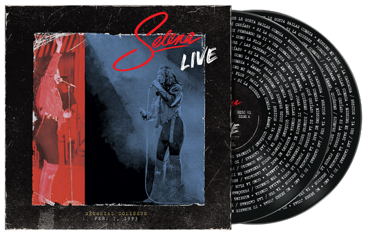 the album cover for Selena - Selena LIVE - Remastered 2026 [Picture Disc]