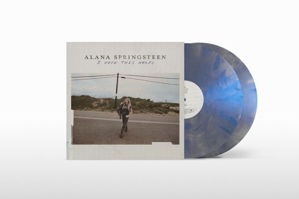 Alana Springsteen - I HOPE THIS HELPS [Iridescent Blue] Vinyl Record