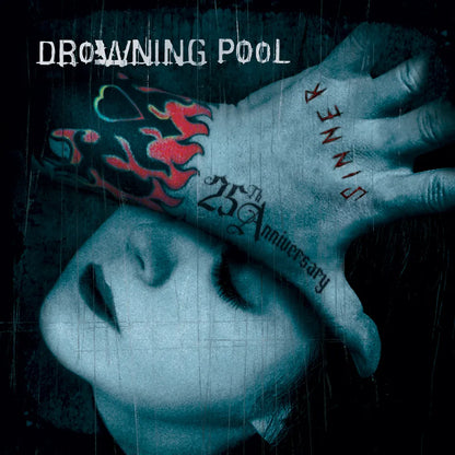 Drowning Pool - Sinner - 25th Anniversary Edition [Sea Blue Smoke] Vinyl Record