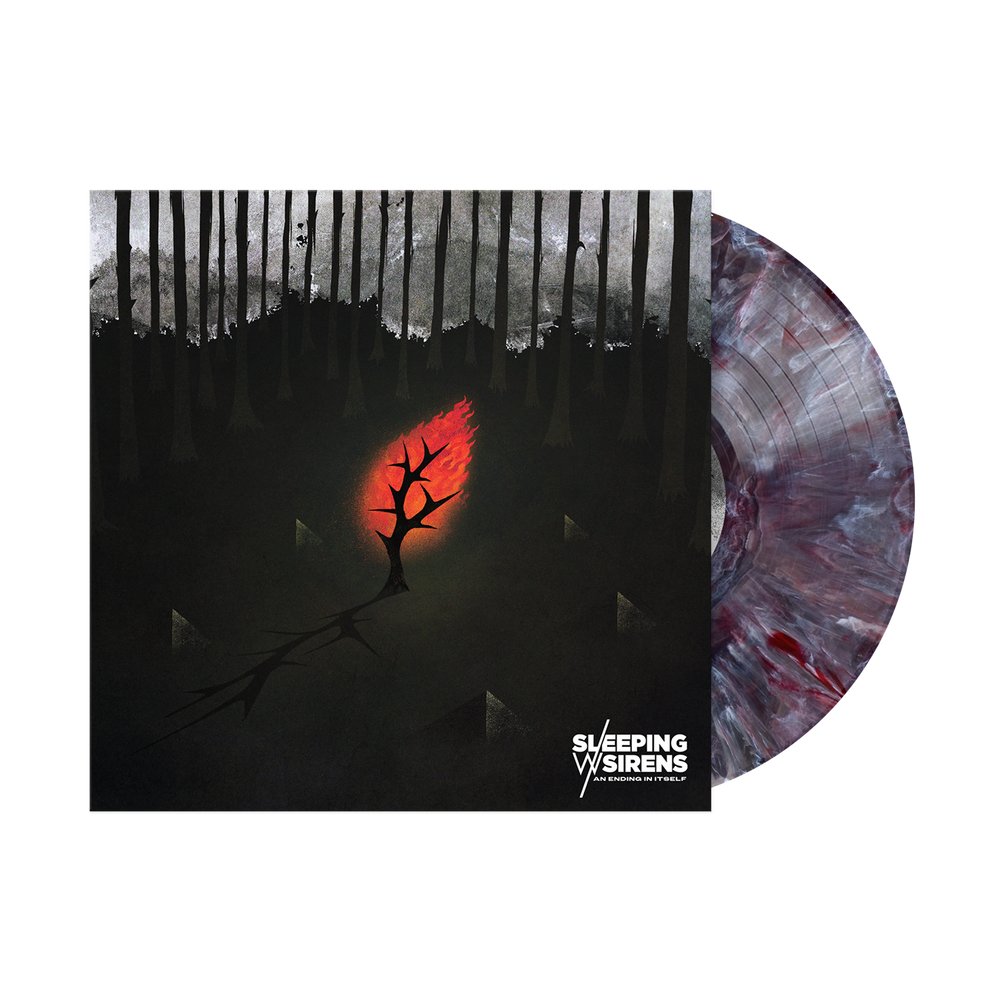 Sleeping With Sirens - An Ending In Itself [Black/White/Red Swirl] Vinyl Record
