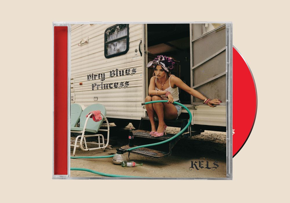 the album cover for KELS - Dirty Blues Princess [Jewel Case]