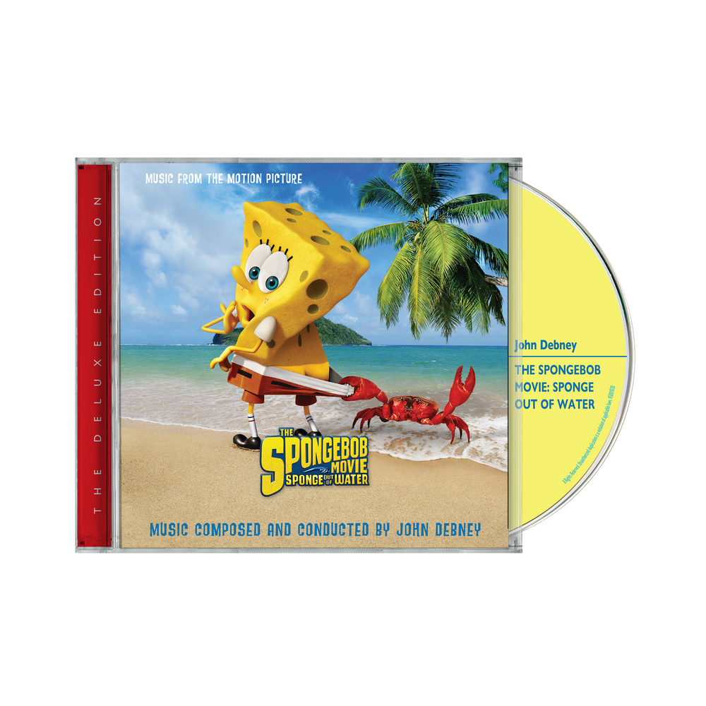 The SpongeBob Movie: Sponge Out Of Water - The Deluxe Edition Music CD