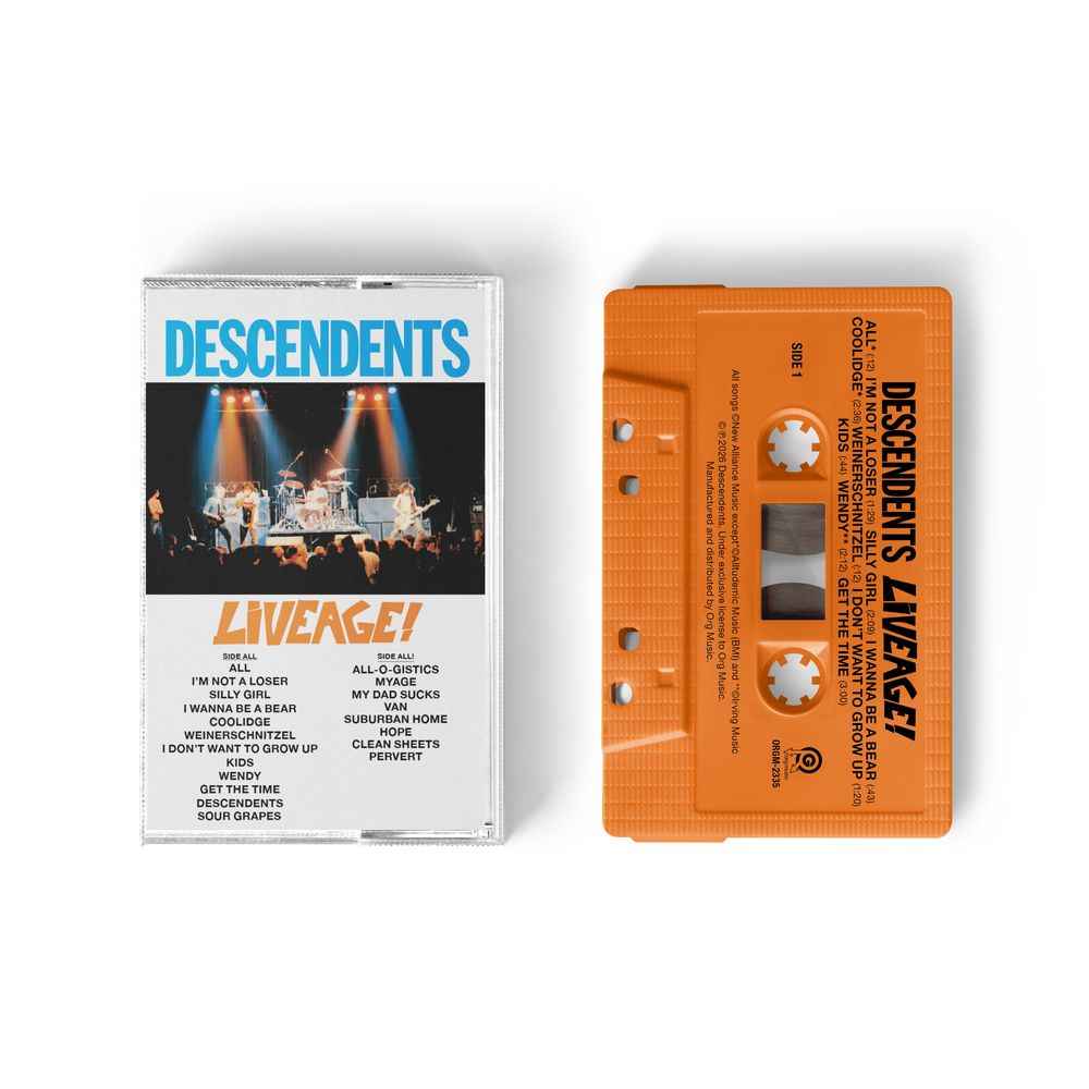 Liveage! - 2026 [Orange] Music Cassette Tape
