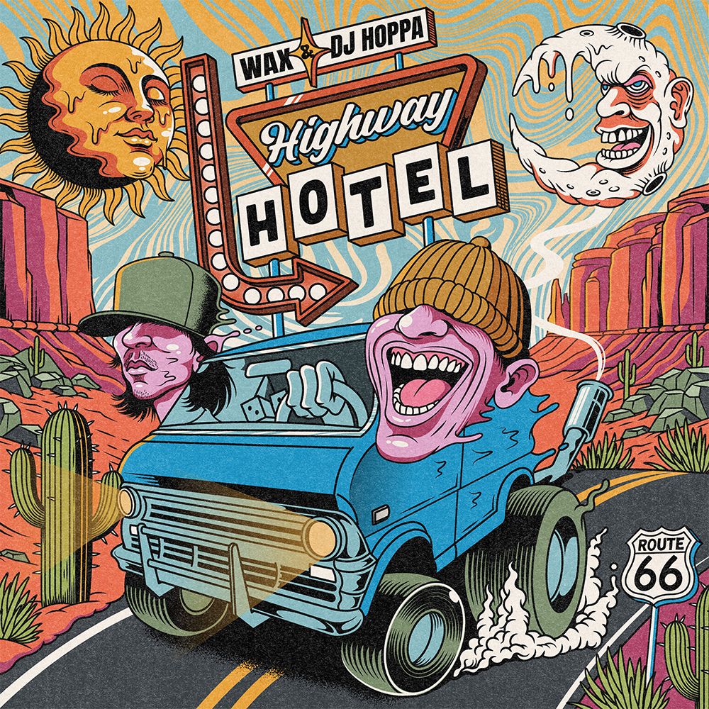Pre-Order: Highway Hotel [Pink and Green] Vinyl Record