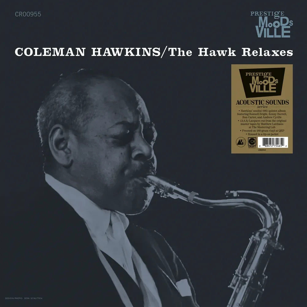 Pre-Order: The Hawk Relaxes - Moodsville Acoustic Sounds Series [180g Black - Stoughton tip-on jacket and OBI] Vinyl Record