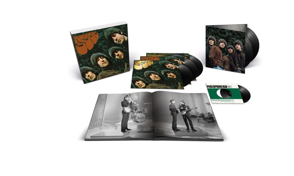 Pre-Order: Rubber Soul - Special Edition [Super Deluxe 180g 5LP Half-speed + 7" Single + Book] Vinyl Record
