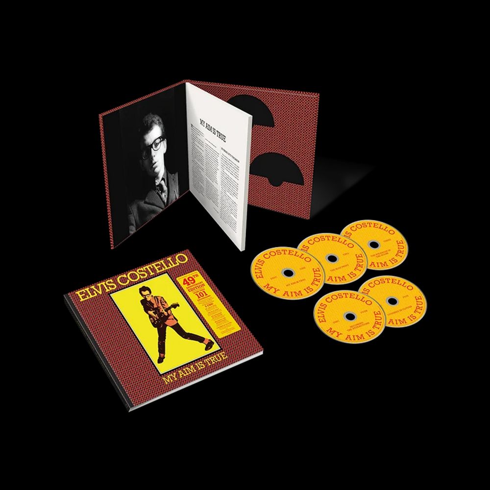 Pre-Order: My Aim Is True (49th Anniversary Edition) - 2026 Remaster [5 CD + Perfect Bound Book] Music CD