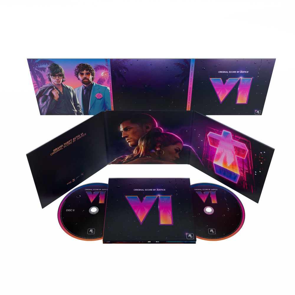 the album cover for Justice - Grand Theft Auto VI : Original Score [2CD]