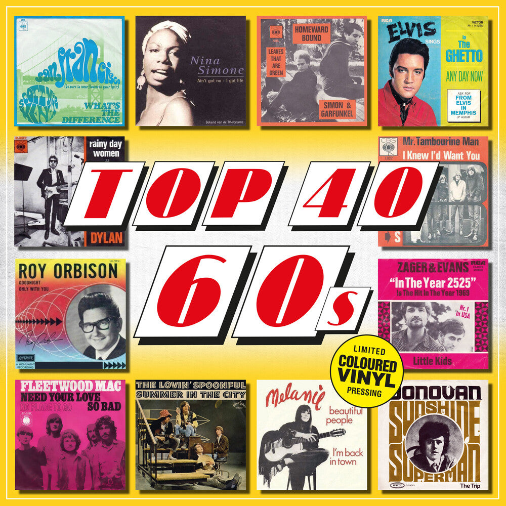 Top 40 60s / Various - Top 40 60s / Various [Colored Vinyl] (Ofgv) (Spla) (Hol) Vinyl Record