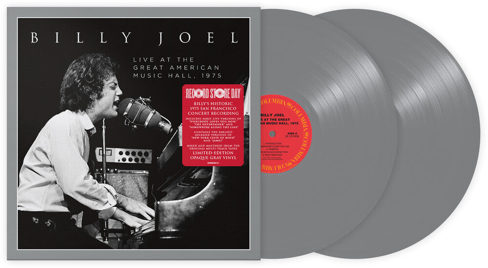 Billy Joel - Live At The Great American Music Hall - 1975 [RSD 2023] [] Vinyl Record