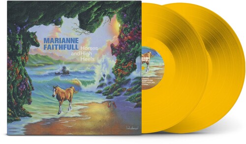 Marianne Faithfull - Horses & High Heels - Yellow Vinyl Record