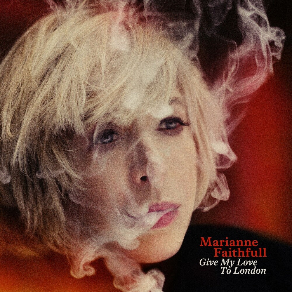 Marianne Faithfull - Give My Love To London - Red [Colored Vinyl] (Gate) [180 Gram] Vinyl Record