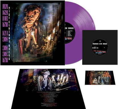 Andy McCoy - 21st Century Rocks [Purple] Vinyl Record