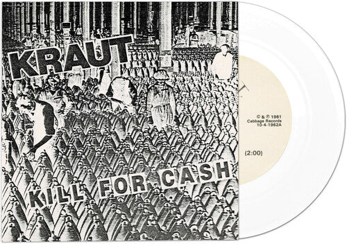 Kraut - Kill For Cash - White Vinyl Record