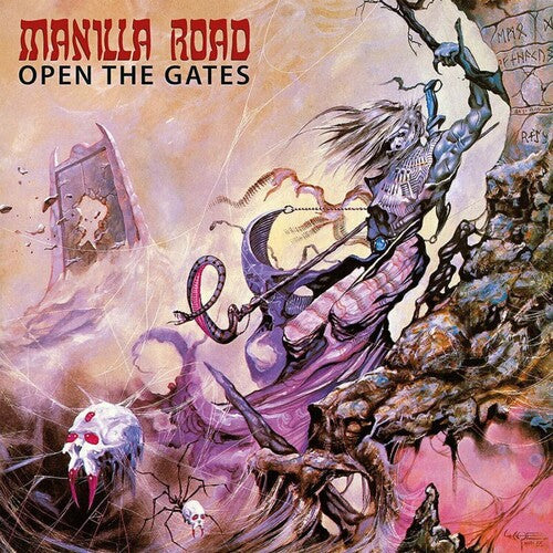 Manilla Road - Open The Gates - Splatter Vinyl Record