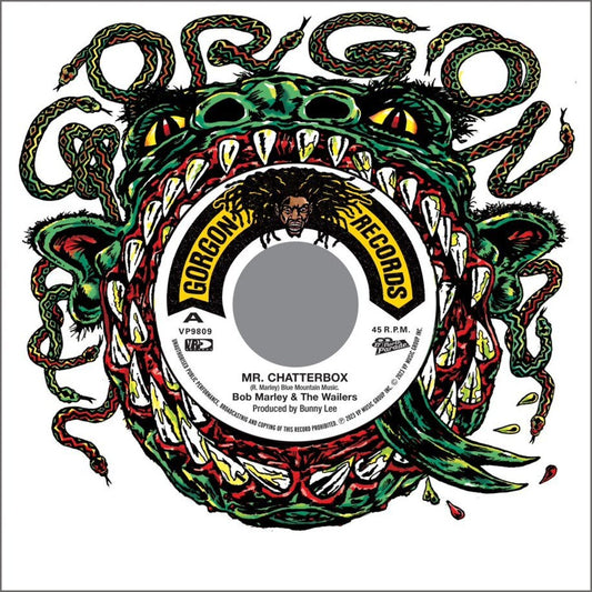 the album cover for Bob Marley - Mr. Chatterbox