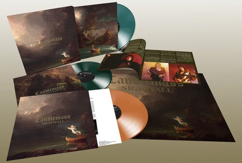 Candlemass - Nightfall (Orange, Teal & Dark Green) Vinyl Record