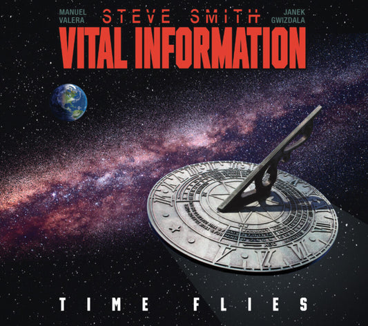 the album cover for Steve Smith  & Vital Information - Time Flies (2 Cd)