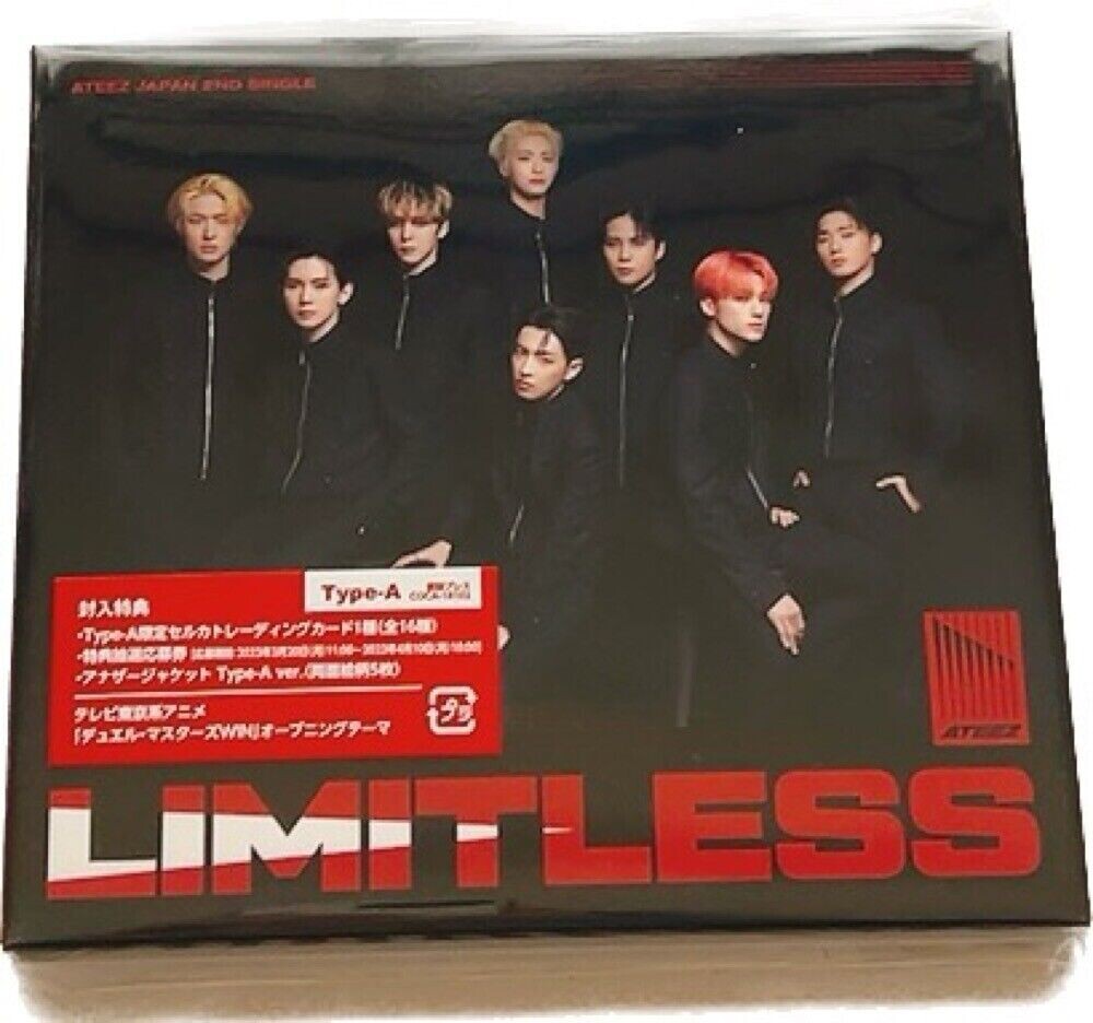 the album cover for Ateez - Limitless - Version A (Jpn)