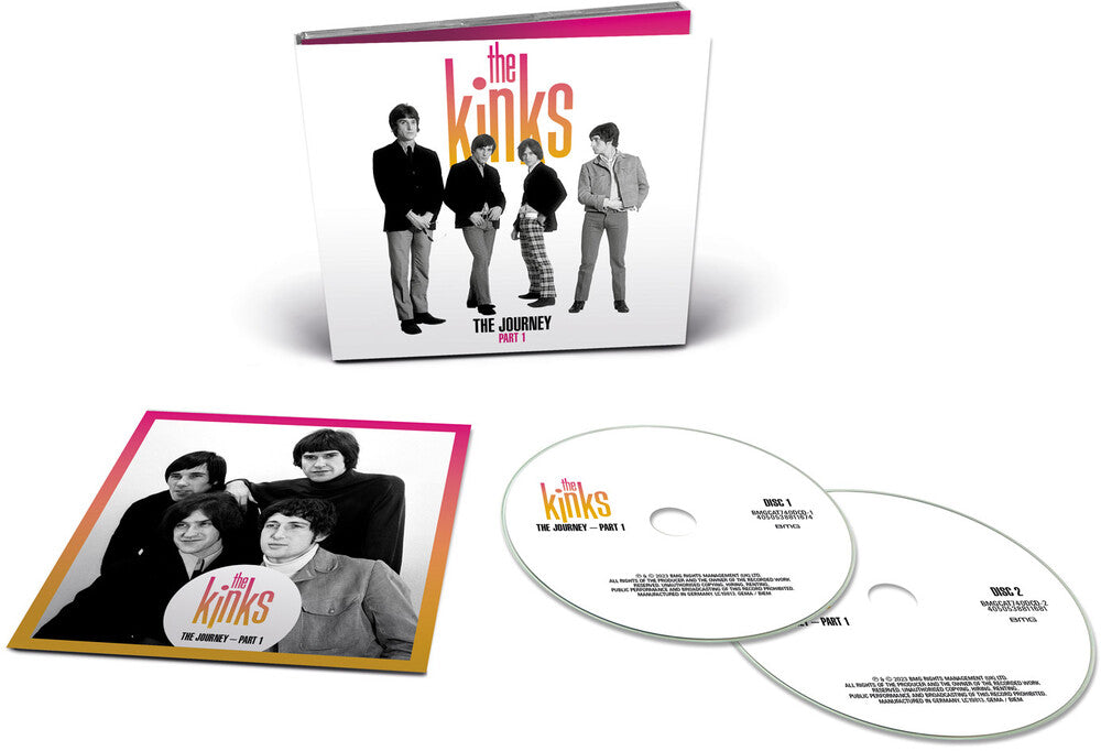 the album cover for The Kinks - The Journey: Part 1 [2CD]
