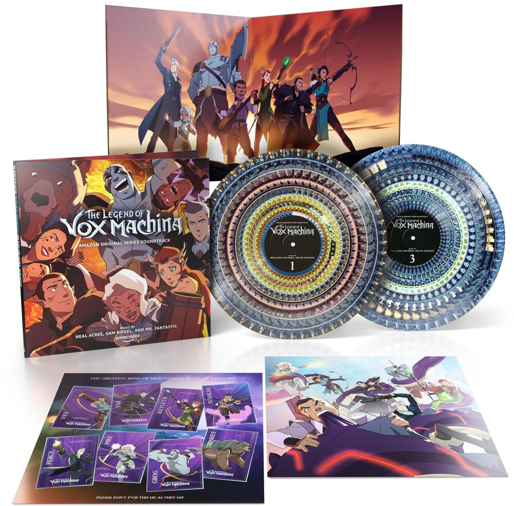 Neal Acree - The Legend of Vox Machina (Amazon Original Series Soundtrack) [Limited Edition 2LP] Vinyl Record