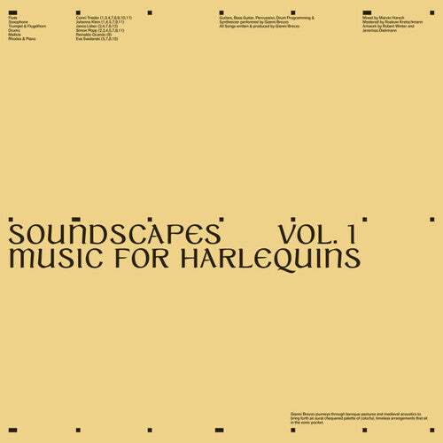 Gianni Brezzo - Soundscapes Vol.1 - Music For Harlequins Vinyl Record