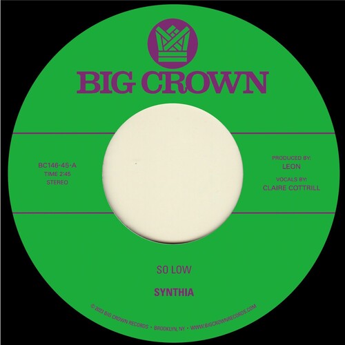 Synthia - So Low B/w You & I Vinyl Record