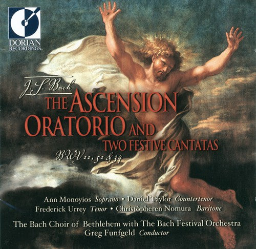 Bach / Monoyios / Taylor / Urrey / Funfgeld - Ascension Oratorio / 2 Festive Cantatas - Music CD
