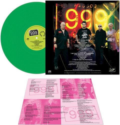 999 - Bish! Bash! Bosh! [Green] Vinyl Record